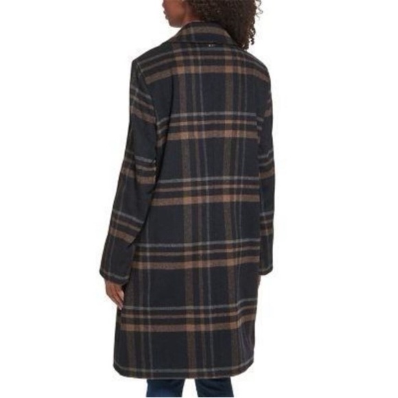 DKNY plaid winter coat - Picture 5 of 8